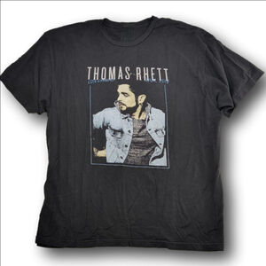 Men's Unbranded Black Thomas Rhett Life Changes Tour 2018 T-Shirt 2XL